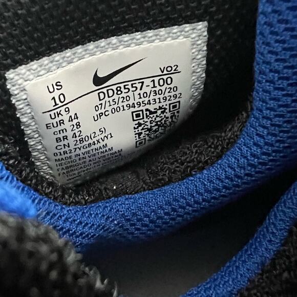 Nike Air Max 2 CB 94 Retro 2021 Old Royal Size 10 Worn Once BARKLEY - Picture 10 of 11